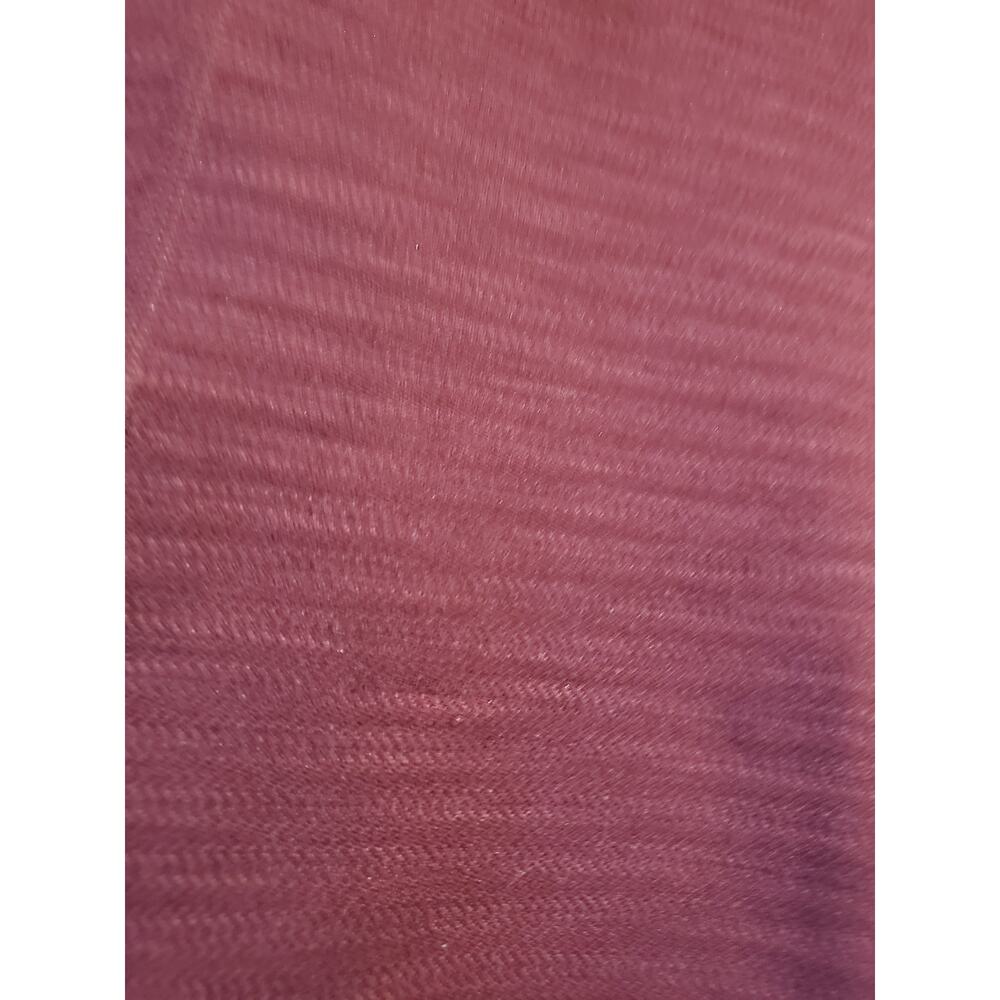 Athleta Mantra Jaquard Mesh Cassis Maroon Purple Cropped Leggings Womens Size M - Picture 7 of 12